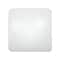 Jesco 14-inch Square Drum LED Acrylic Surface Mount 3000K RE-GEO-FM-91014-3080-WH - alternate 1